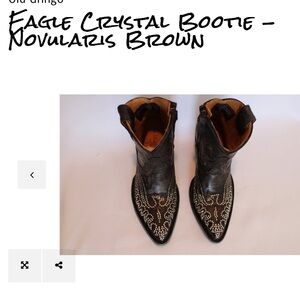 Novularis Brown Eagle Crystal Bootie